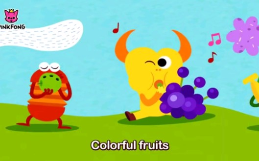 [图]幼儿英语歌曲打卡day9-colorful fruits（自用侵删）