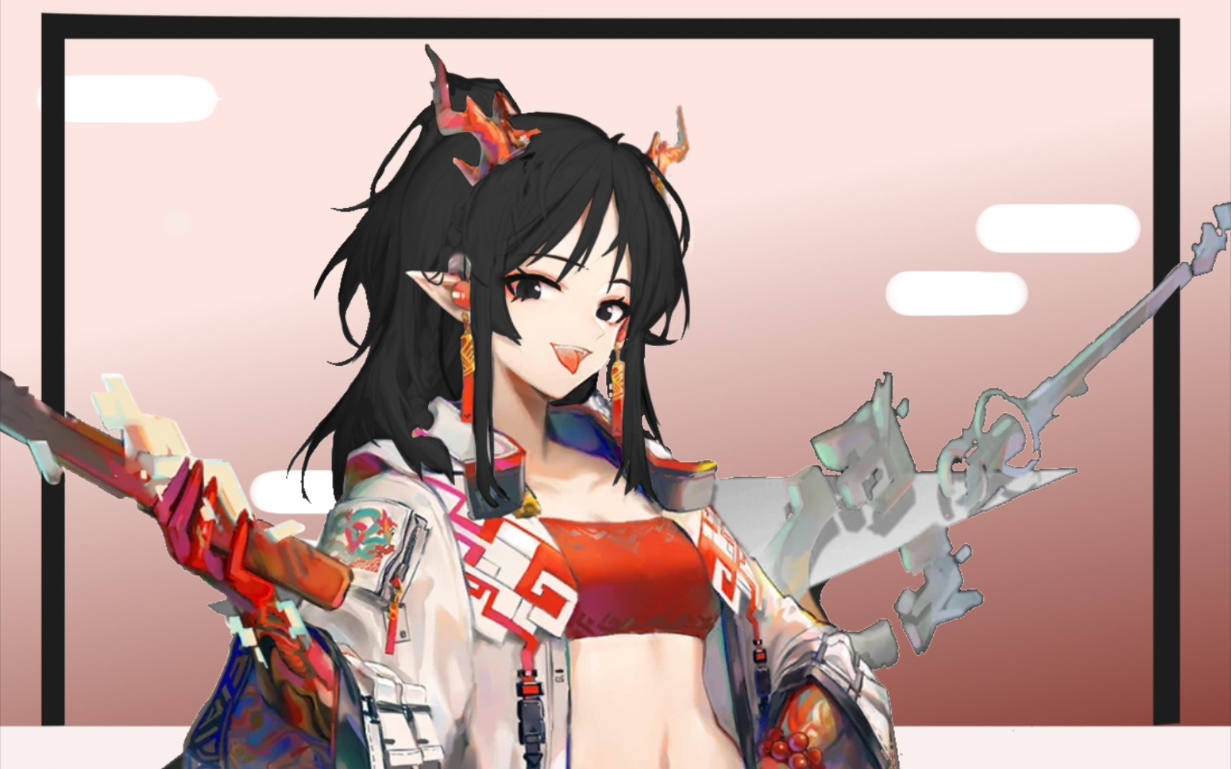 【明日方舟】如果炎国干员都是黑发黑眼(1)