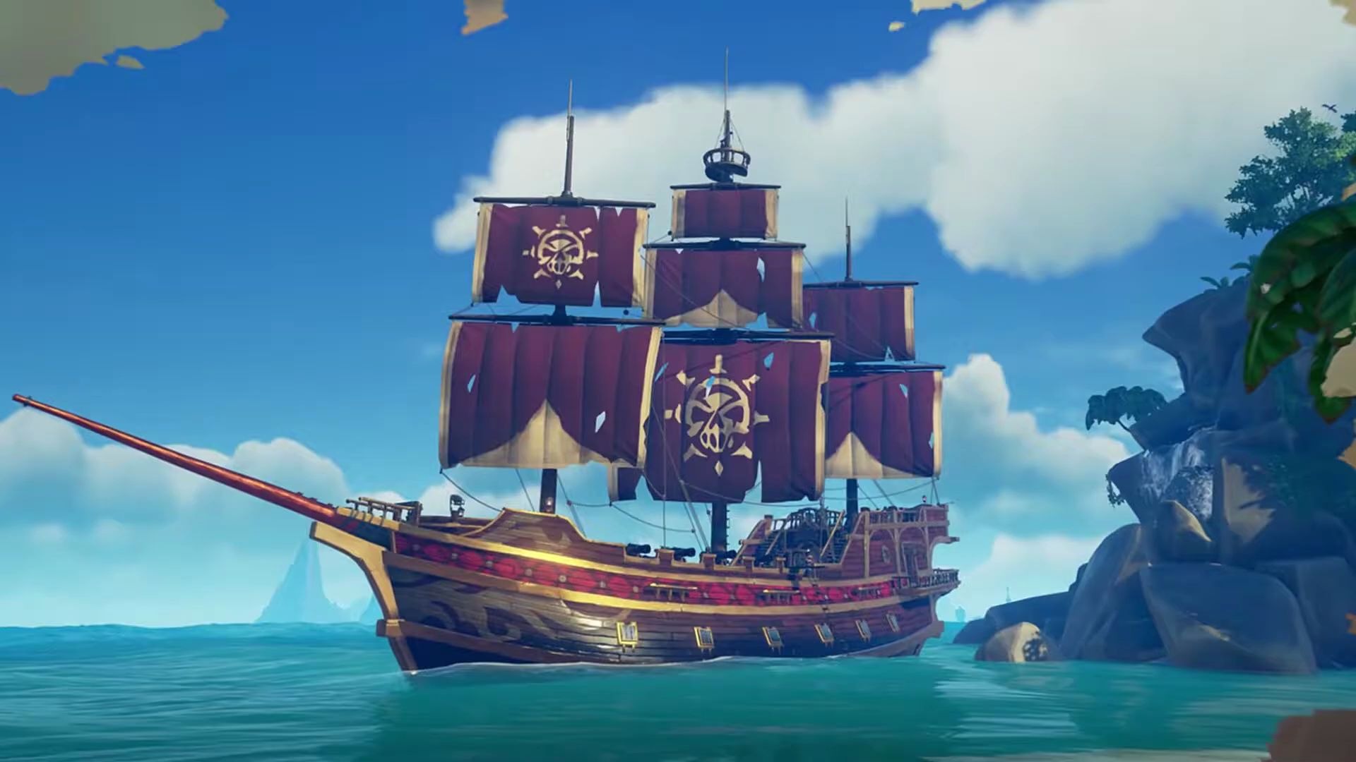 《盗贼之海冠军比赛》中国玩家用智慧,掀翻老外万吨巨轮,一雪前耻!