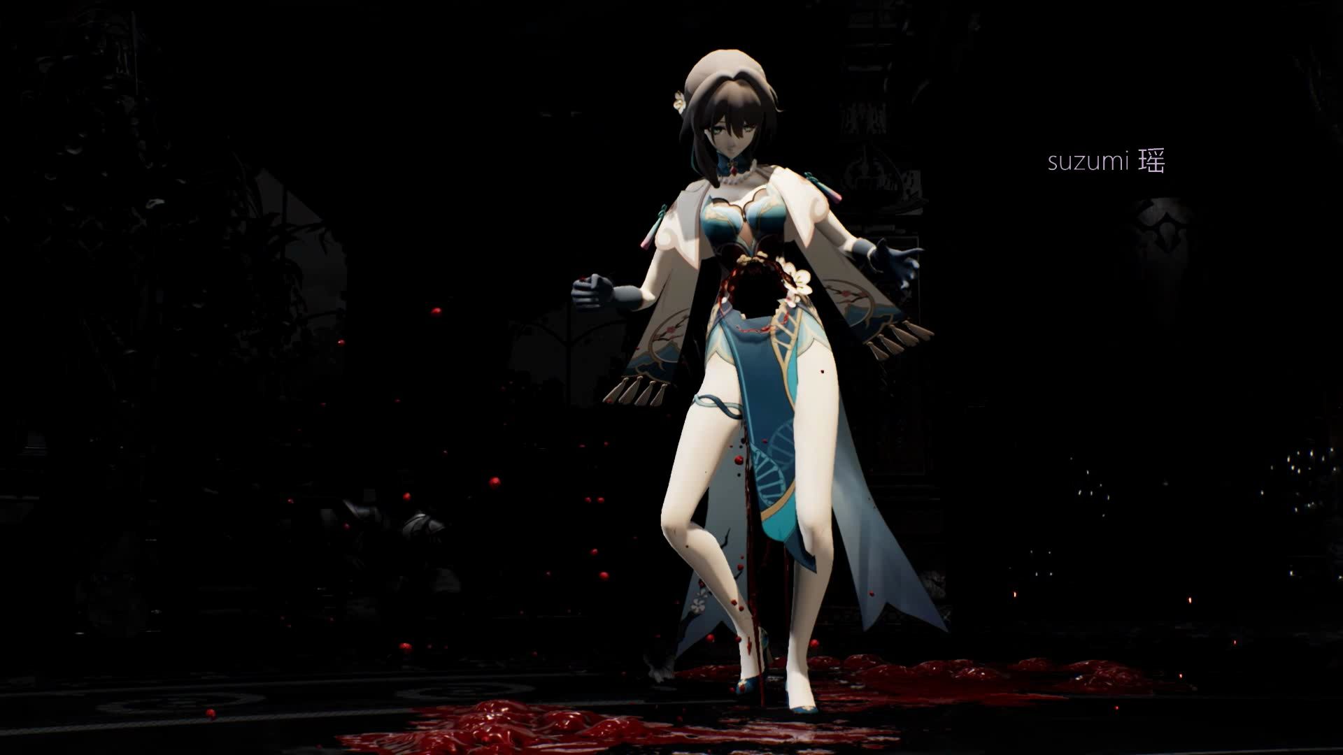 真人快打1 雷电打穿阮梅肚子