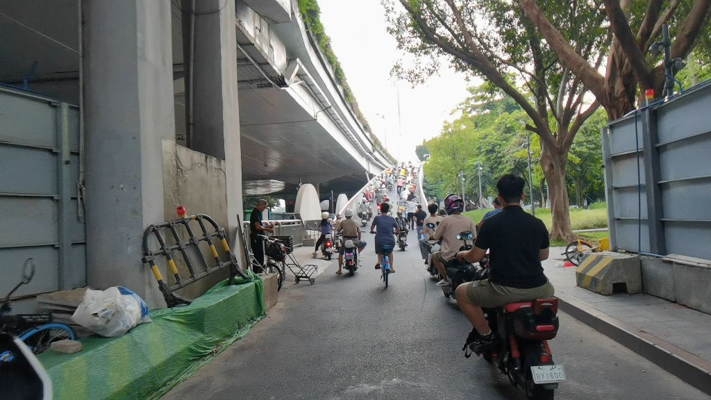 广州随手拍:海印桥到洛溪桥的电动自行车回家路哔哩哔哩bilibili