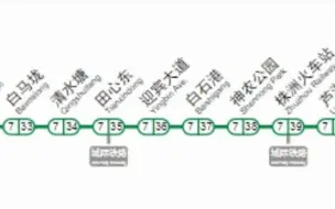 Download Video: 长沙地铁7号线全线路图（汽车东站——株洲南站）