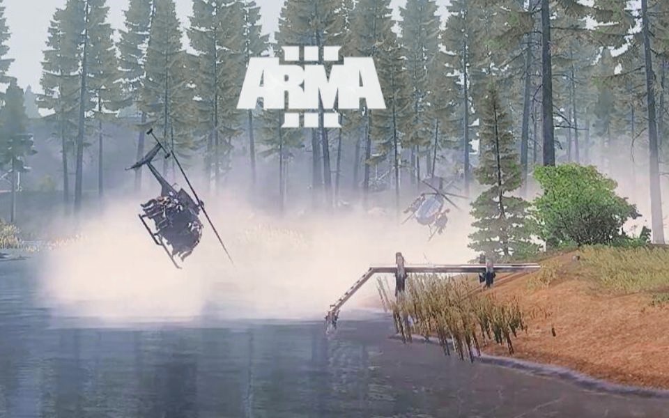 [图]Arma3武装突袭直升机-低空 拉飘 甩尾 and 嘎！