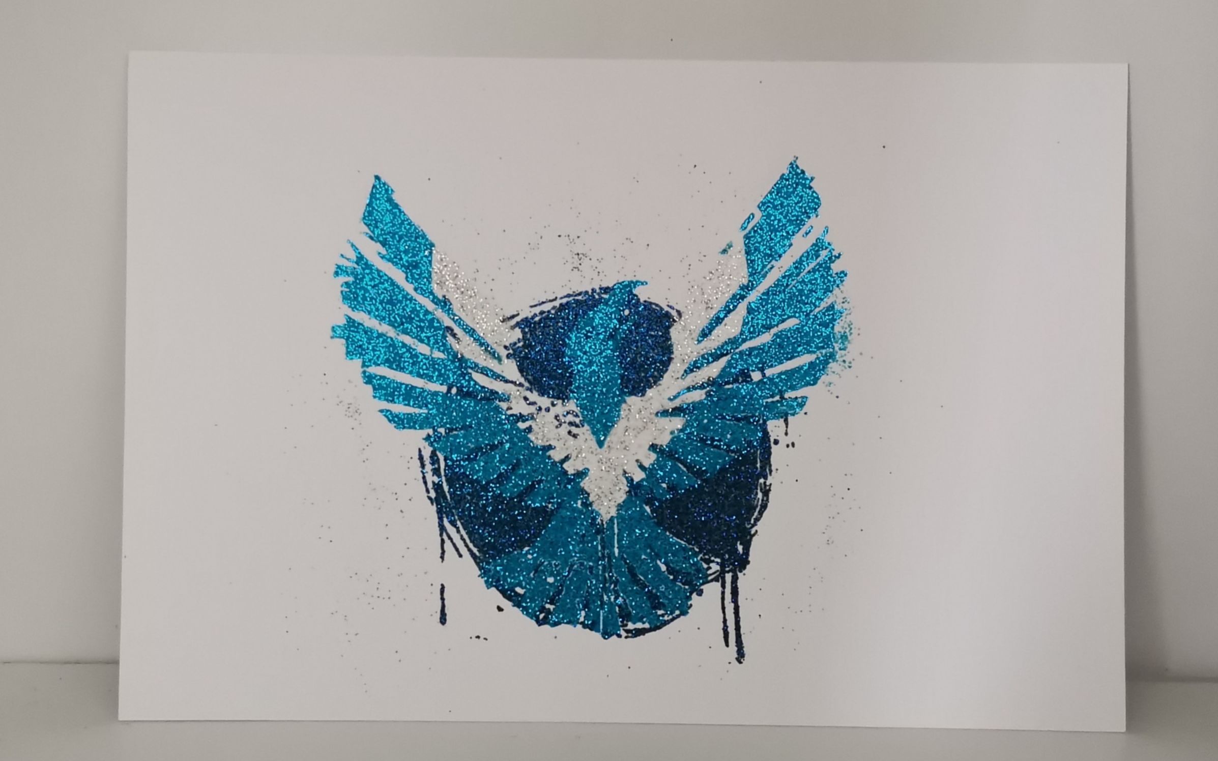 【橡皮章套色】凸粉套色