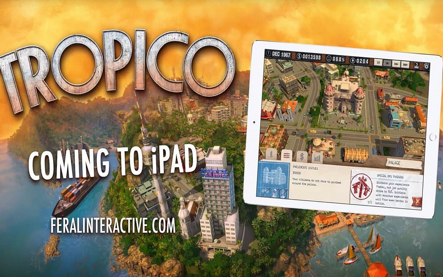 Tropico『海岛大亨』iOS版(iPad) 玩法演示介绍哔哩哔哩bilibili