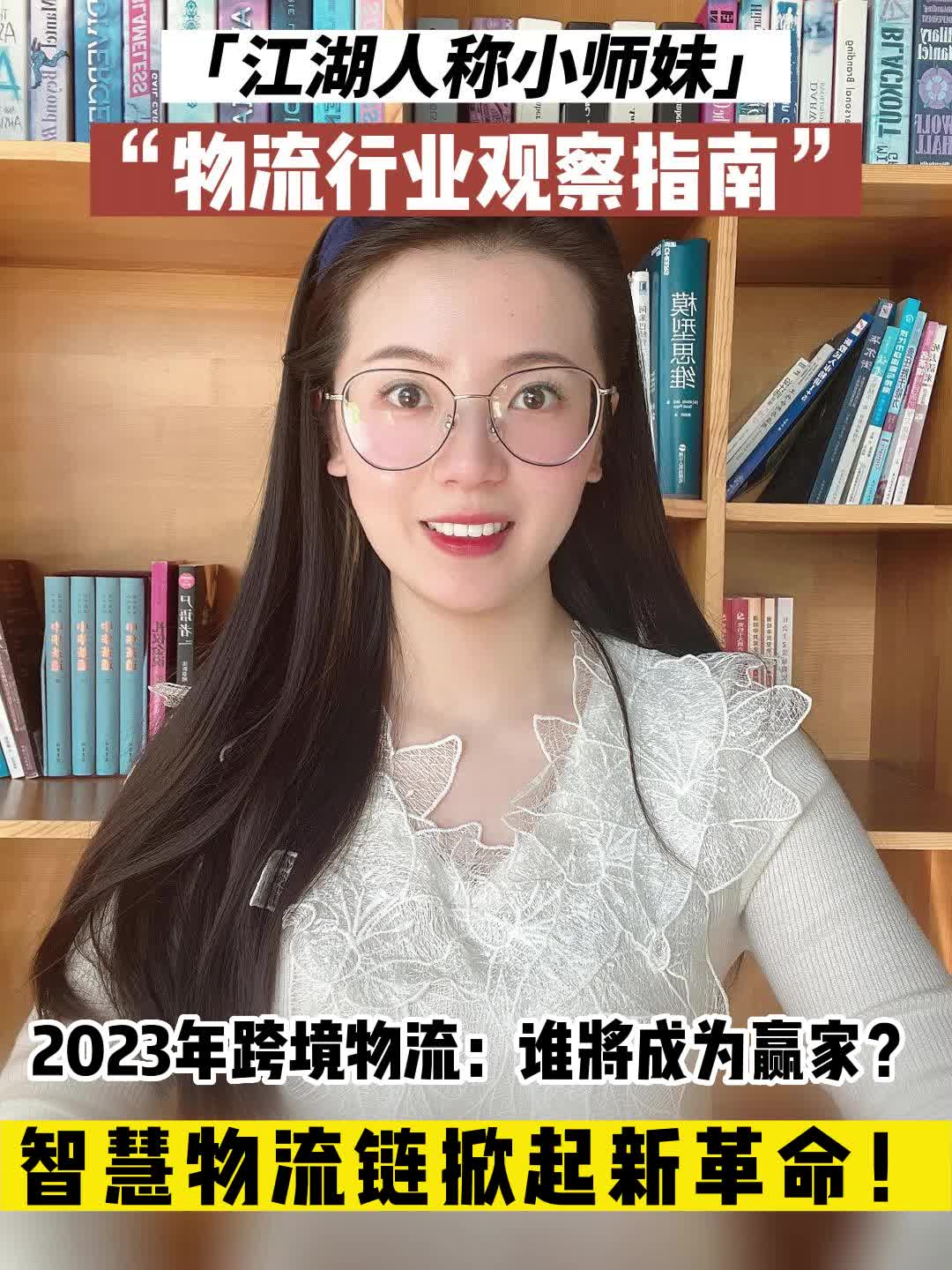 2023年跨境物流:谁将成为赢家?智慧物流链掀起新革命!哔哩哔哩bilibili