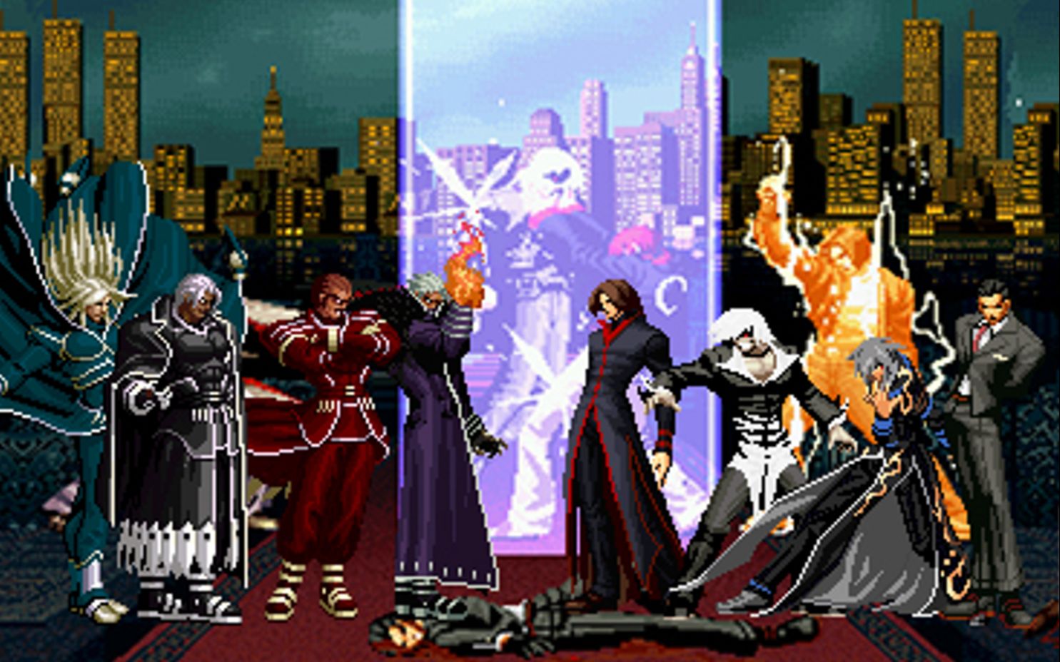 mugen音巢boss队vs针佬队