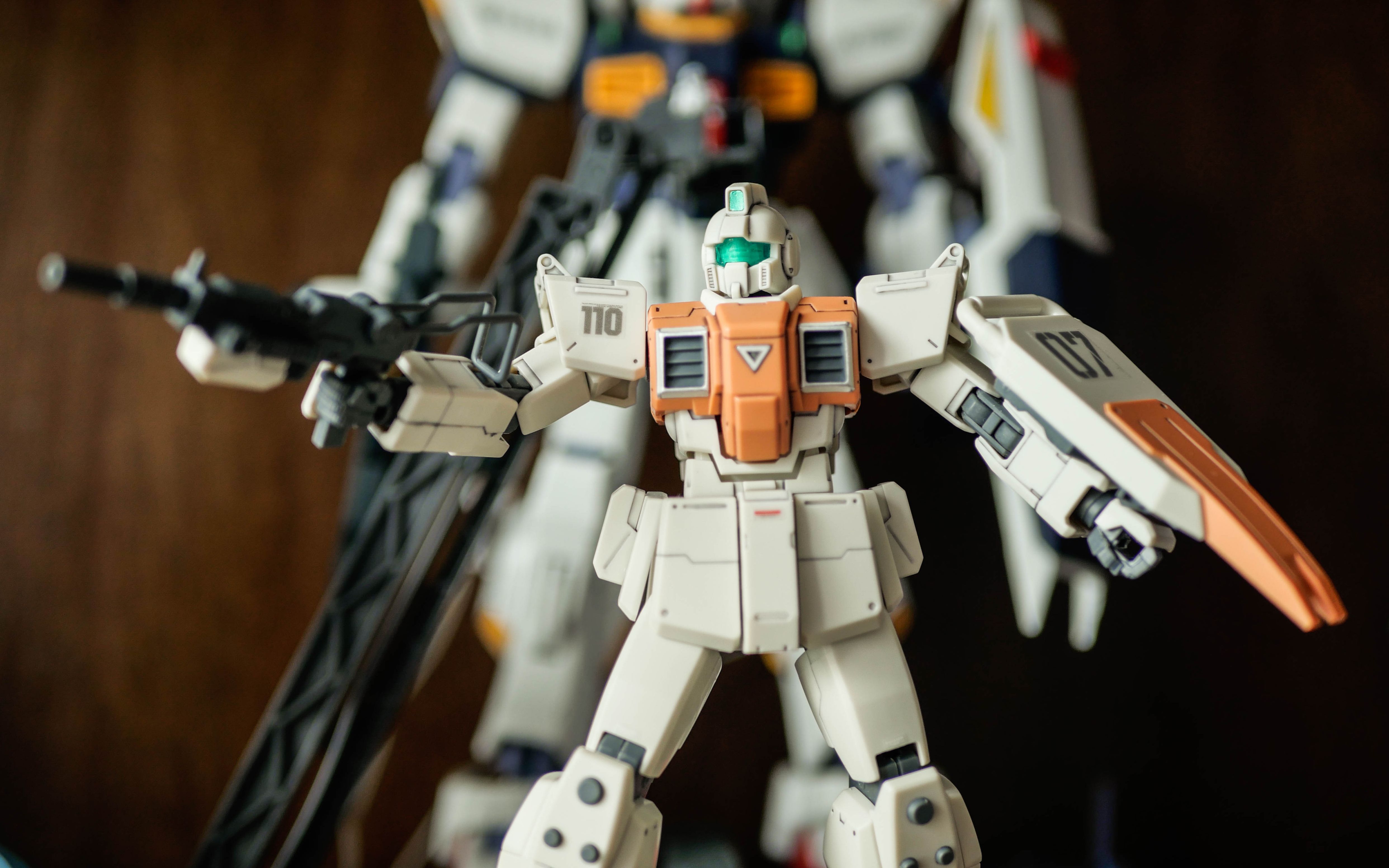 【龟苓膏模型时间】万代hguc陆战吉姆简单评测