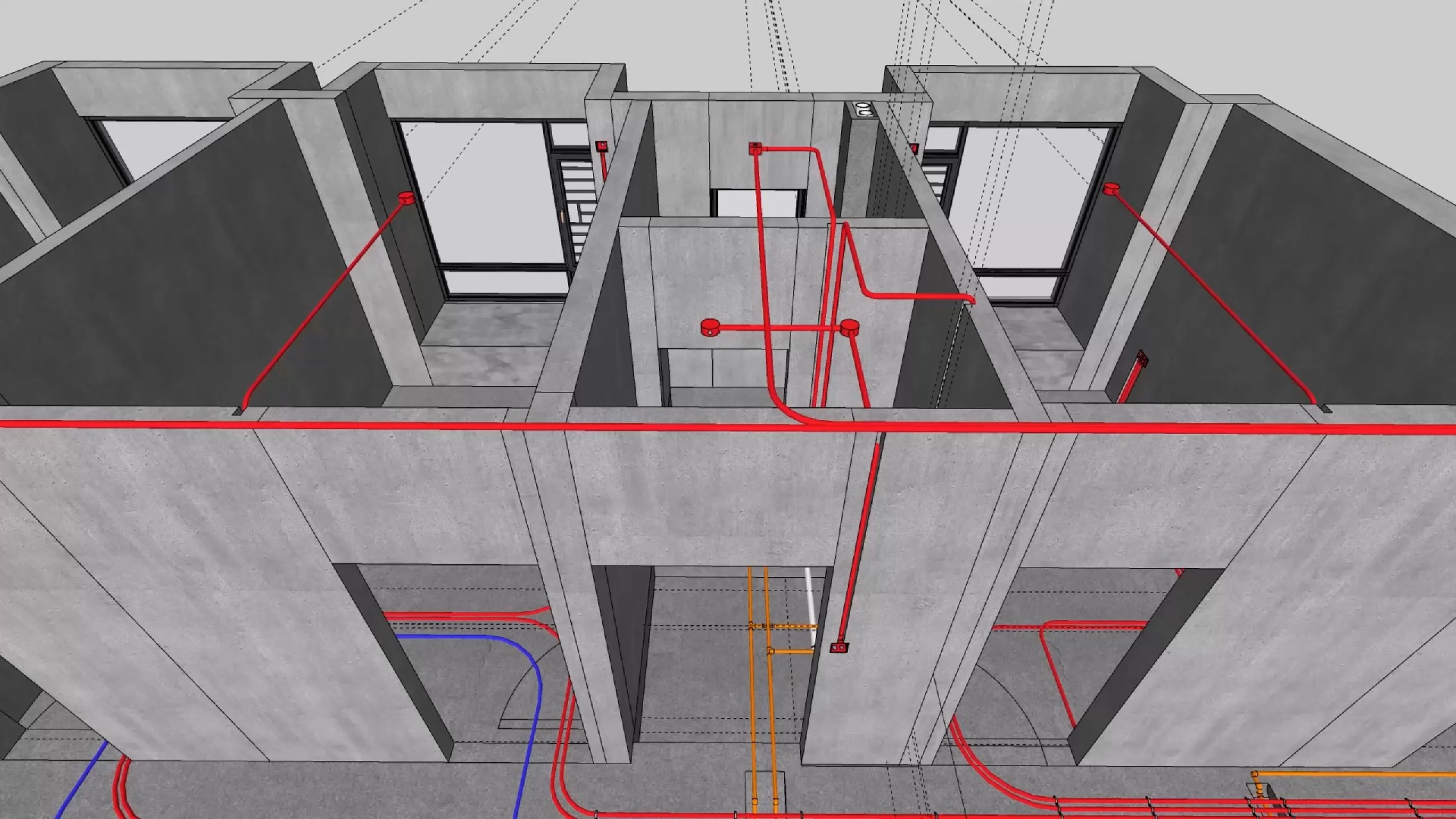 su水电施工图可视化