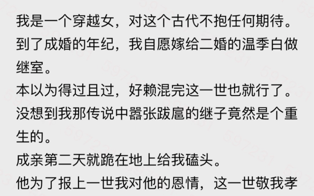 穿越之后嫁给二婚男做继室,被重生的继子宠成了人人艳羡的国公夫人哔哩哔哩bilibili