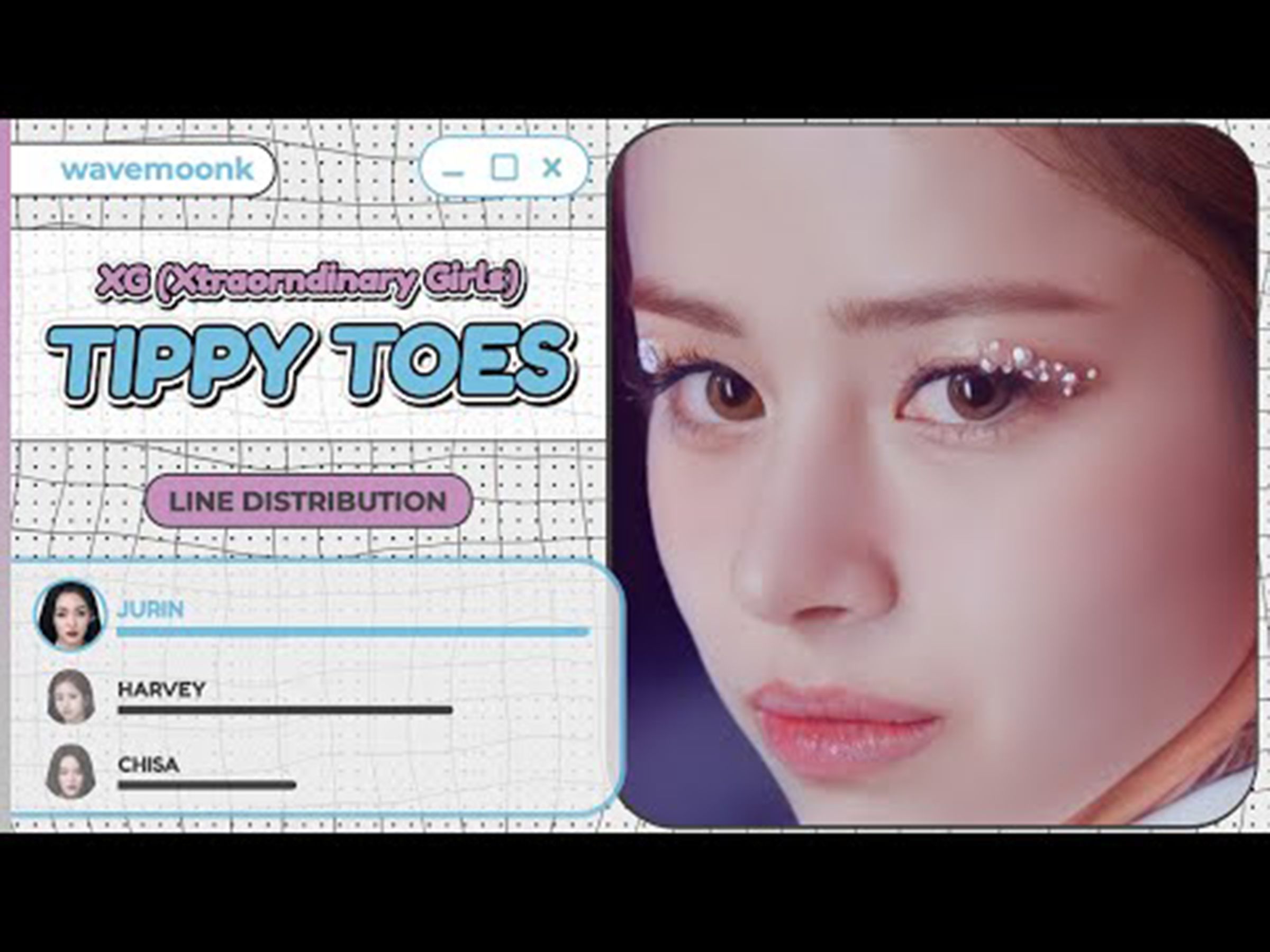 [图]XG - Tippy Toes【时长分配】