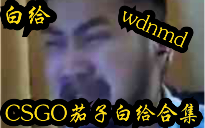 CSGO茄子白给合集!(含roll)wdnmd哔哩哔哩bilibili