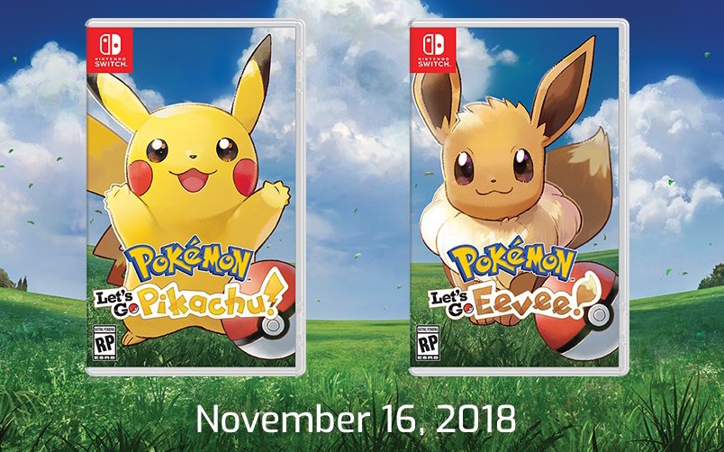 [图]宝可梦来啦！Pokémon Lets Go Pikachu! and Eevee! 预告片（皮卡丘/伊布双版本）Nintendo Switch