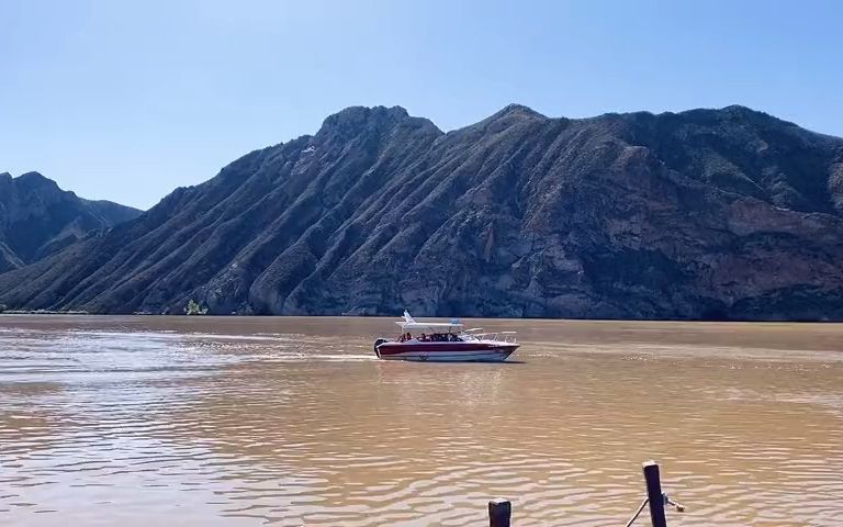 自驾游吴忠青铜峡黄河大峡谷,第一次在黄河上游船,怎么游哔哩哔哩bilibili