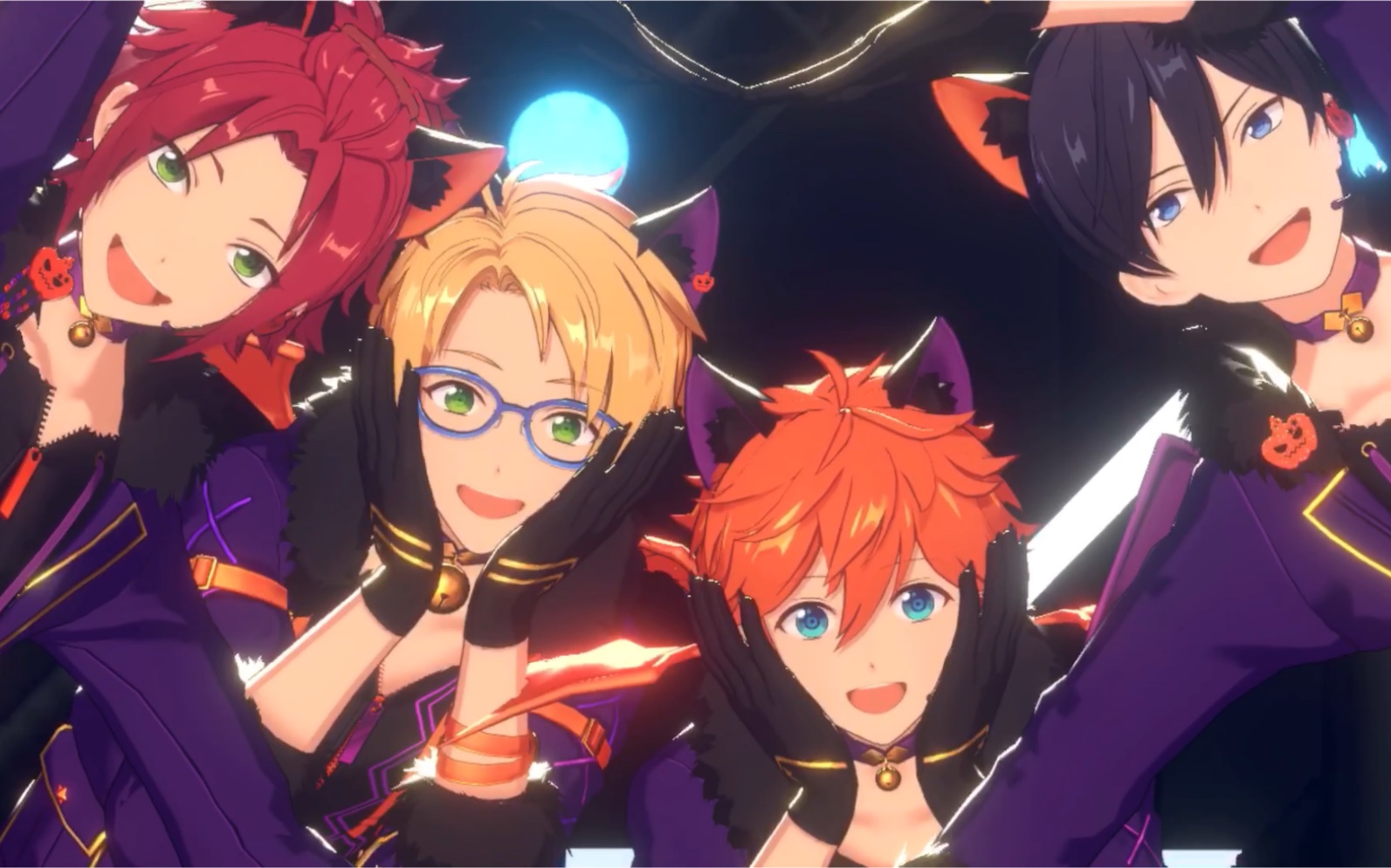 【存档】trickstar万圣黑猫装mv