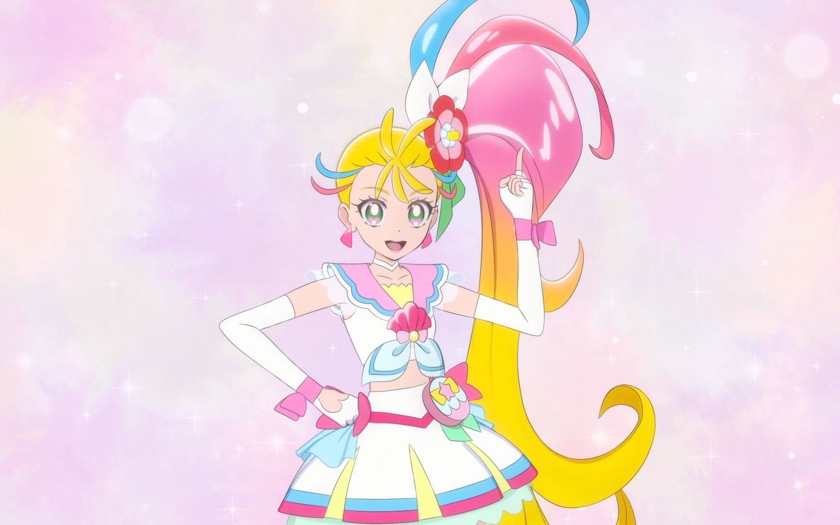 【天q】本周报幕员cure precious, 广阔天空,光之美少女第三集ed