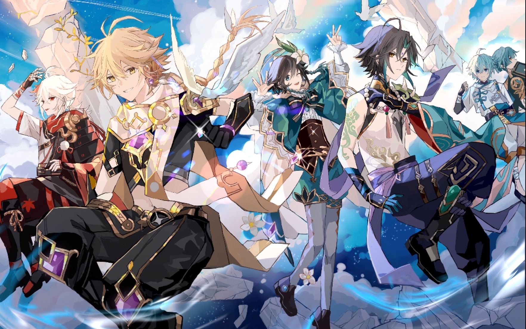 【原神】"四风守护"卡点剪辑