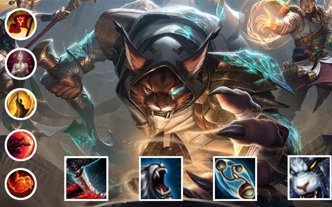 lol:狮子狗精彩集锦,这才是真正的猎手之王