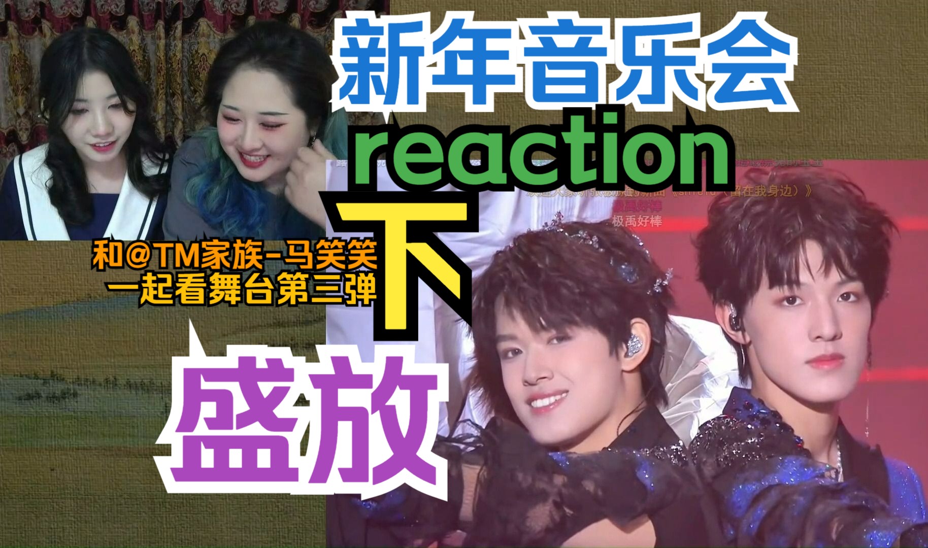 说话难听版tf家族新年音乐会day12混合盛放最后一点re