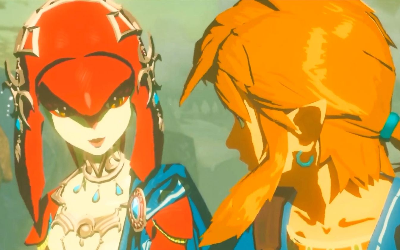 塞尔达传说这是米法对林克最后的表达