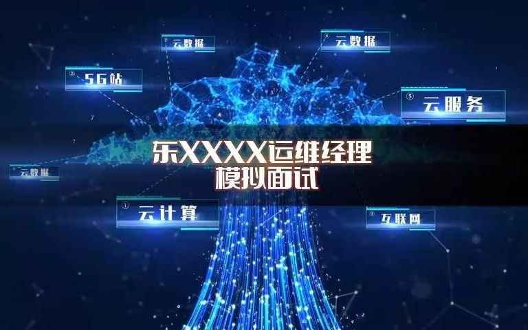 东XXXX运维经理模拟面试哔哩哔哩bilibili