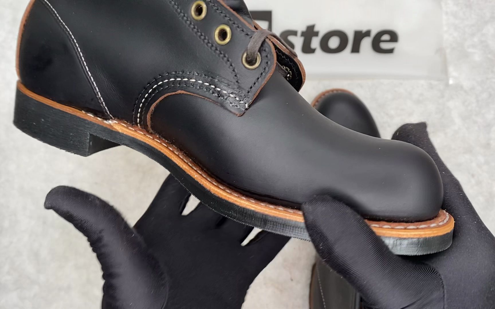 【瑕疵实拍】redwing红翼black smith 3345 d宽40码 编号066