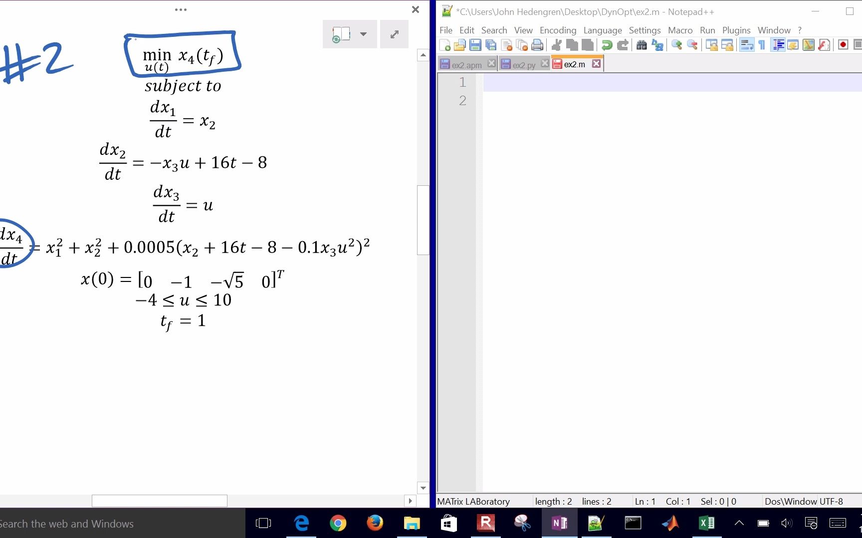 【搬】IPOPT求解动力学优化问题 Dynamic Optimization with IPOPT Solver哔哩哔哩bilibili