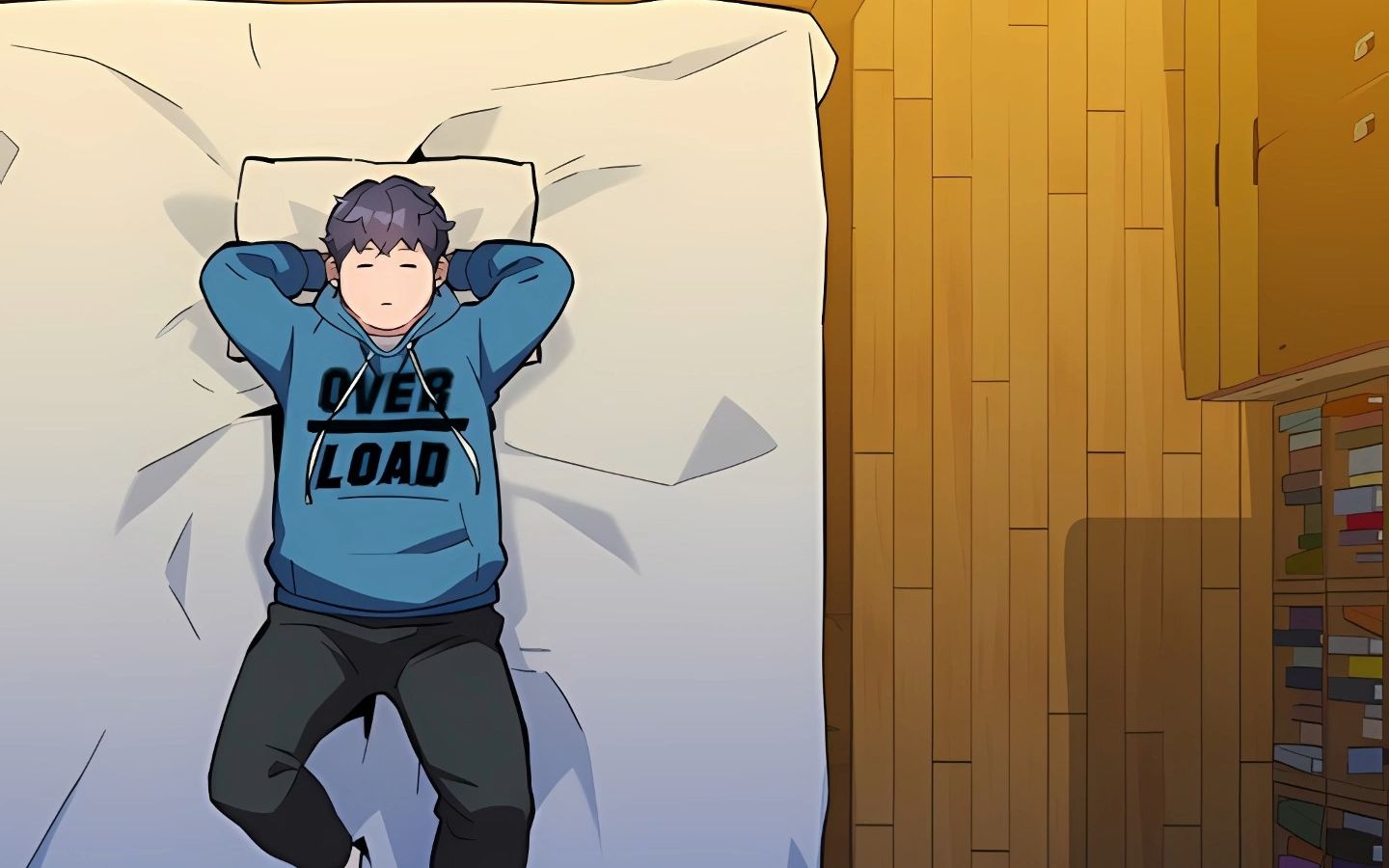 这个肥仔明明每天躺平,却变成八块腹肌帅哥