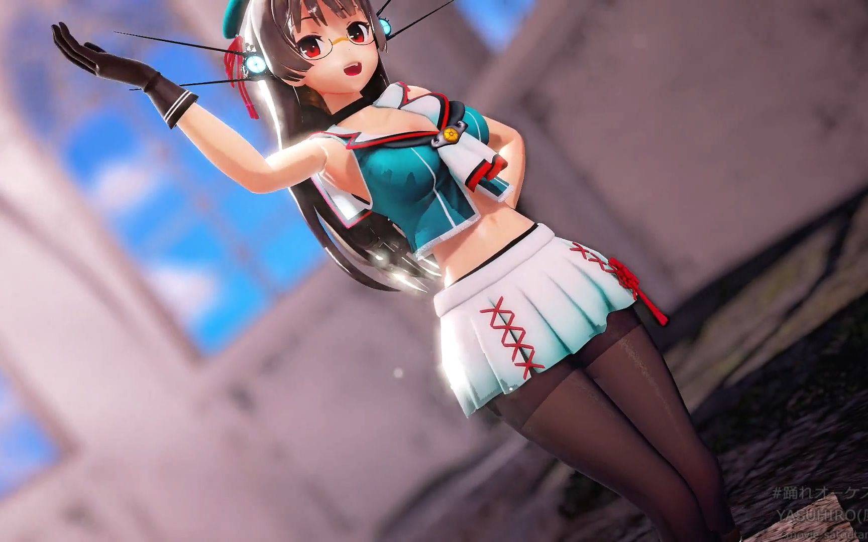 [mmd舰c]鸟海 随管弦乐起舞[裤袜]