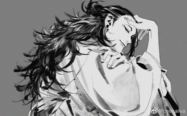 咒术回战非白夏油杰个人向部分描改漫画你知道没有人是白色的还好我们