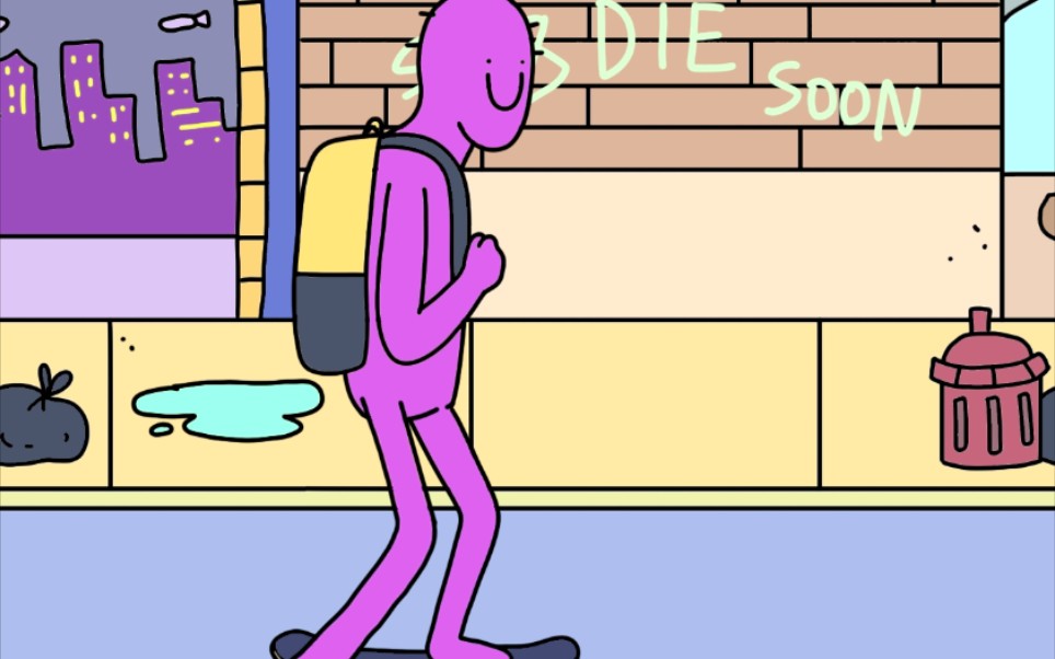 【小紫人吉奥】滑板动画-吉奥的世界 ep 3