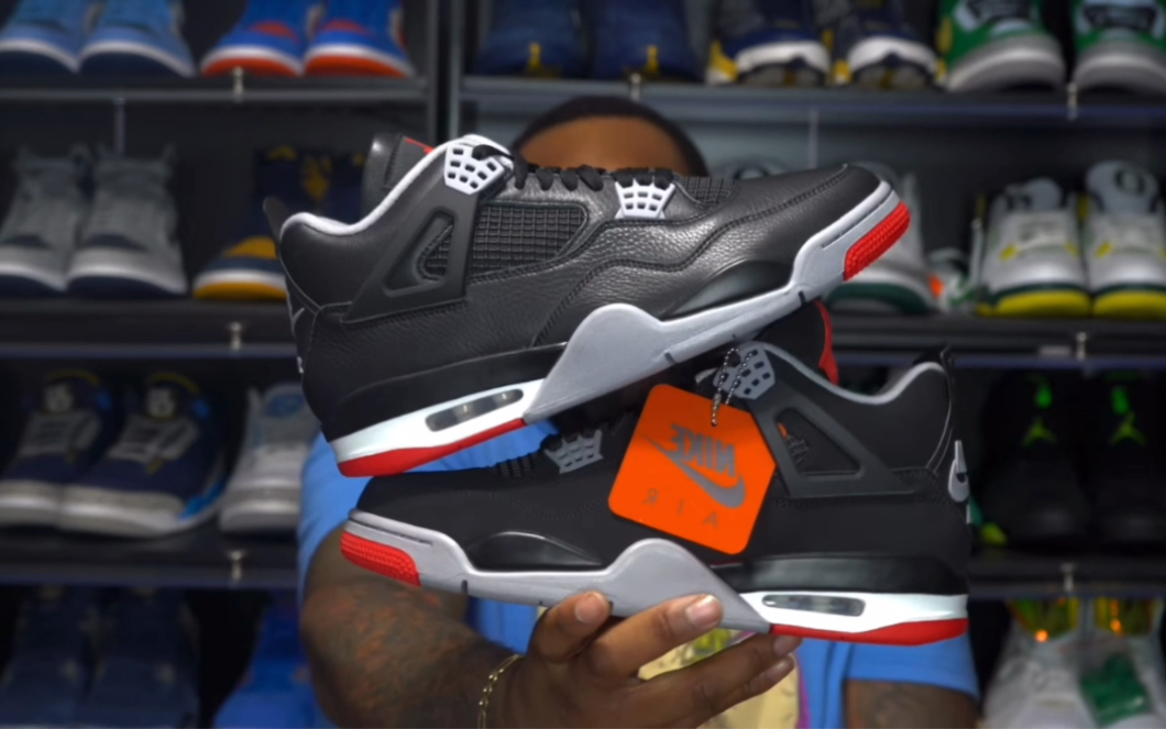 air jordan 4代 bred og reimagined 黑红 aj4 24年皮革版复刻|ubk