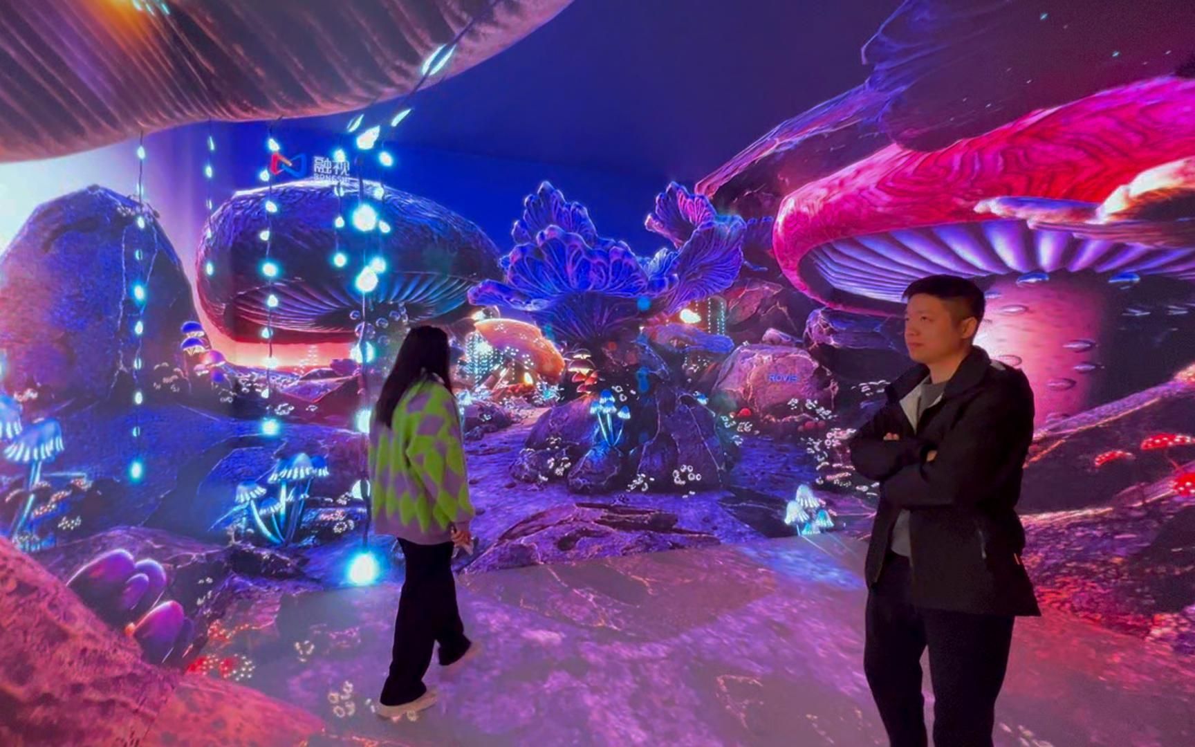 led五折幕 | 沉浸式cave体验空间