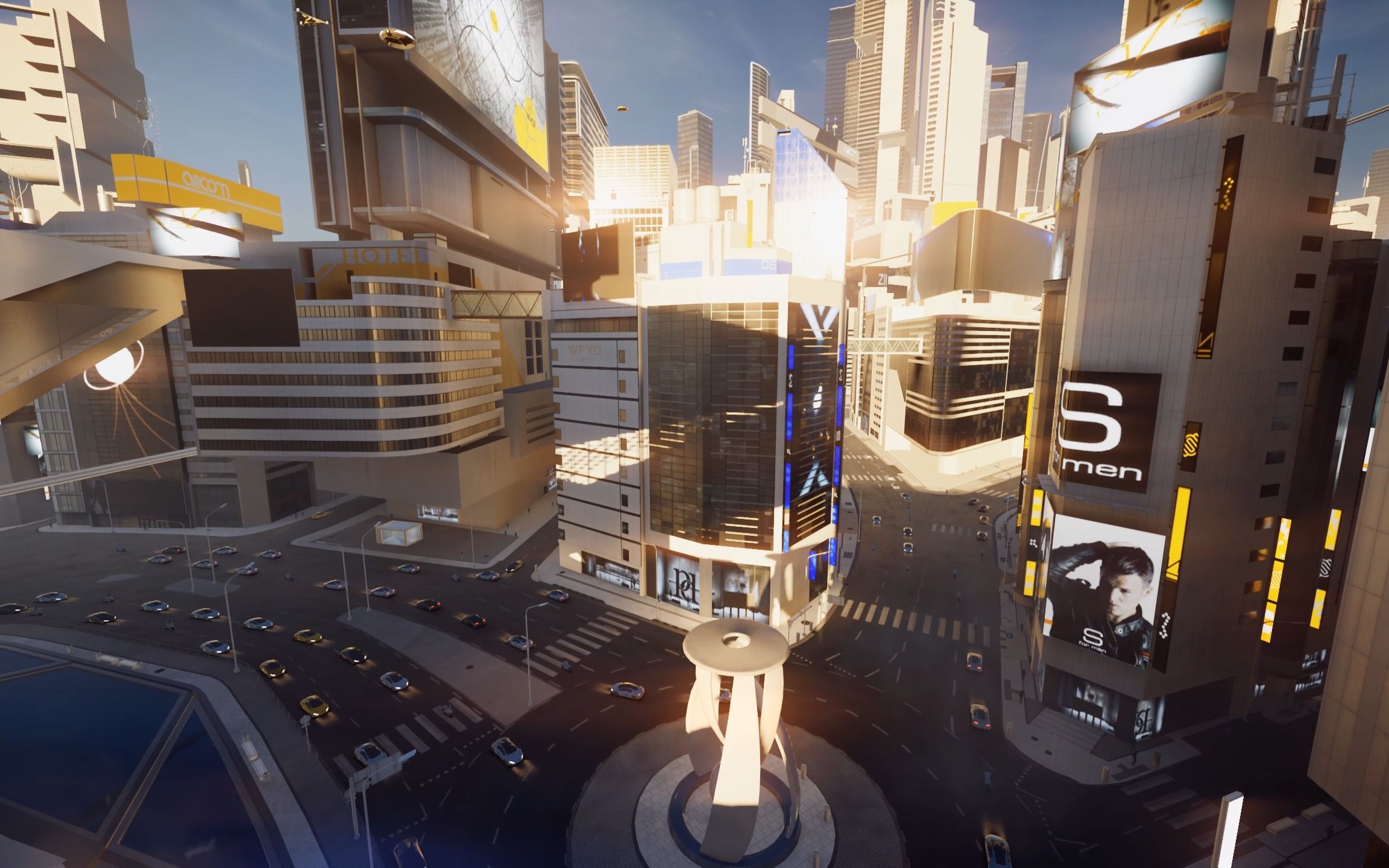 【镜之边缘:催化剂】白噪音/动态壁纸:微风运转站转盘