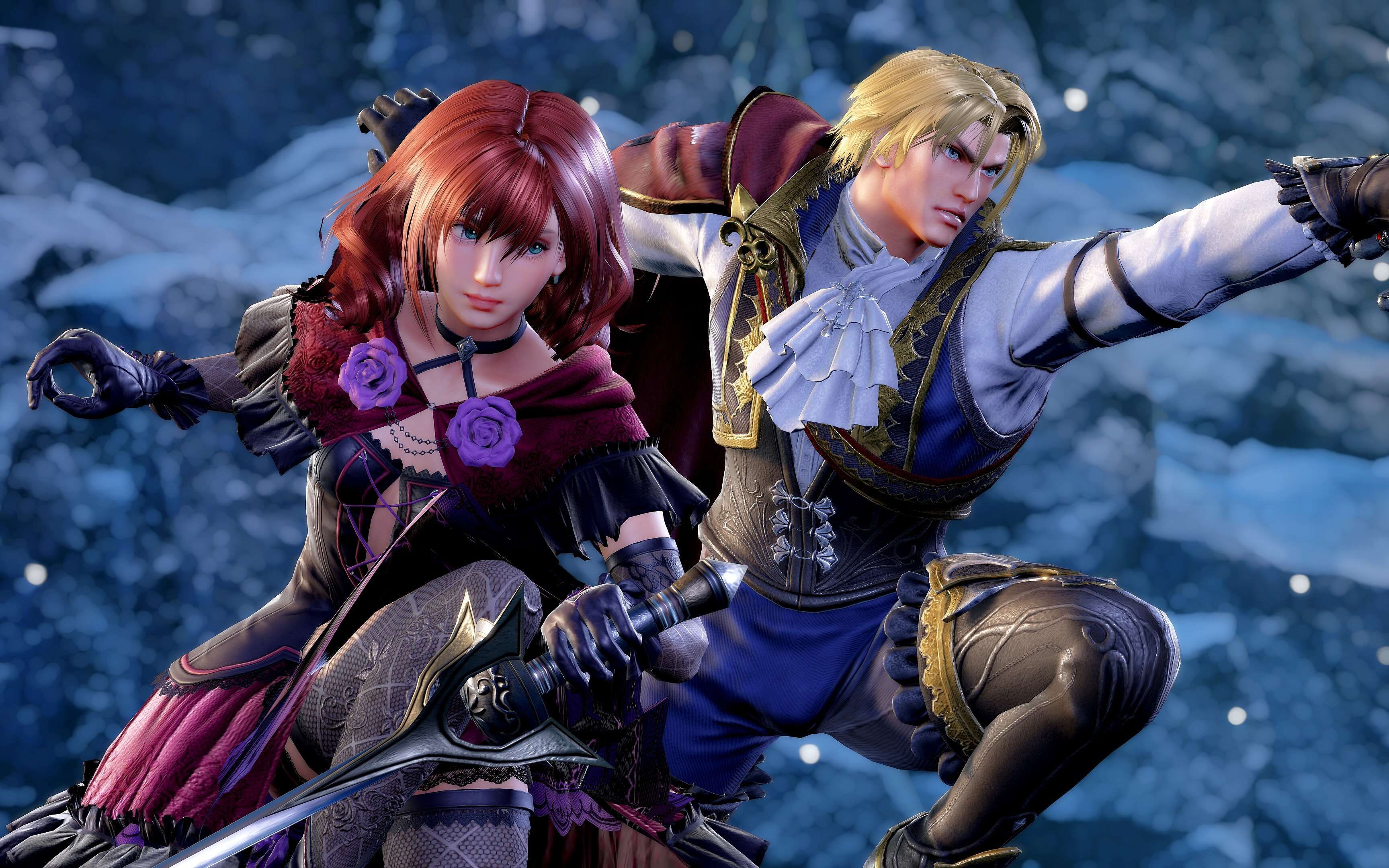 soulcalibur64Ⅵ妮蔻vs busy vs misha