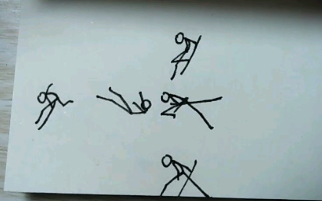 超燃火柴人手翻画!