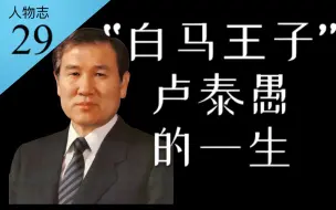 Descargar video: 韩国首位民选总统，被调侃为白马王子的卢泰愚的一生【人物志29】