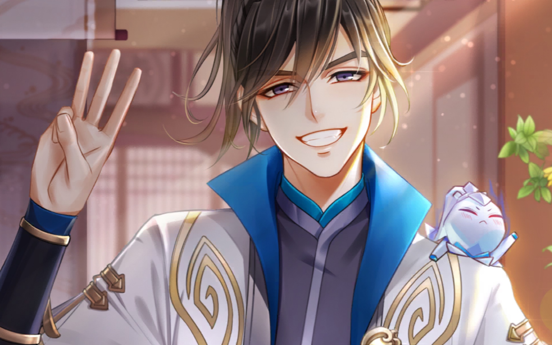 【掌门太忙】唐瑭ssr卡.信誓旦旦(回忆 灵海剧情)