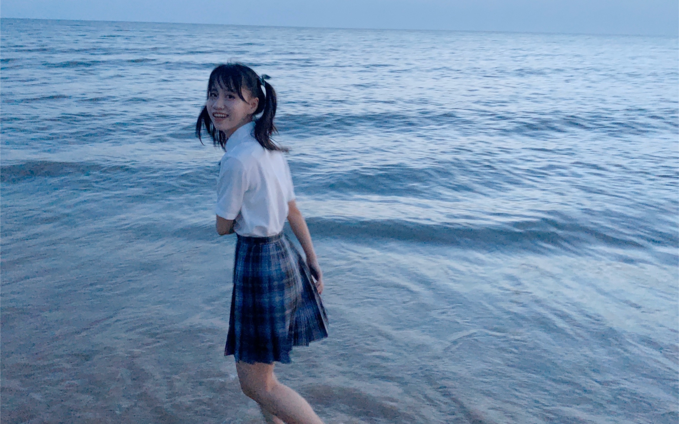 【jk日常】穿着泷岛海去玩海!