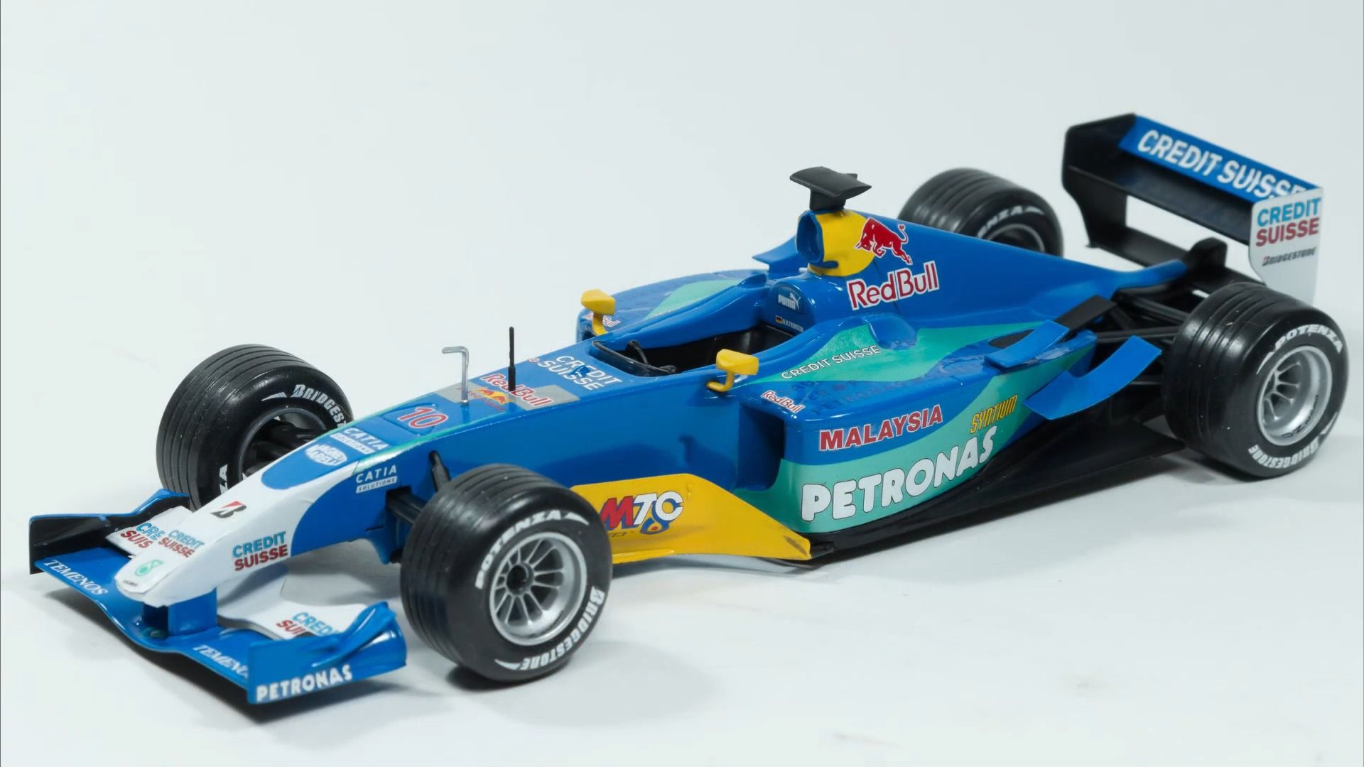 索伯 c22 f1方程式赛车模型制作-海因茨-哈拉尔德·弗伦岑 (revell