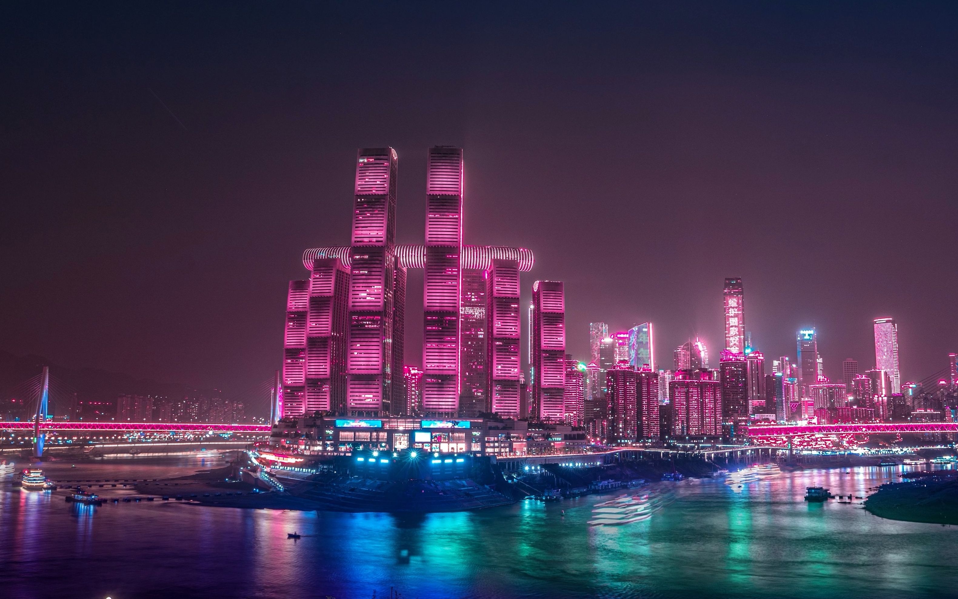 勒是雾都,勒是魔都丨看看重庆的夜晚有多赛博朋克