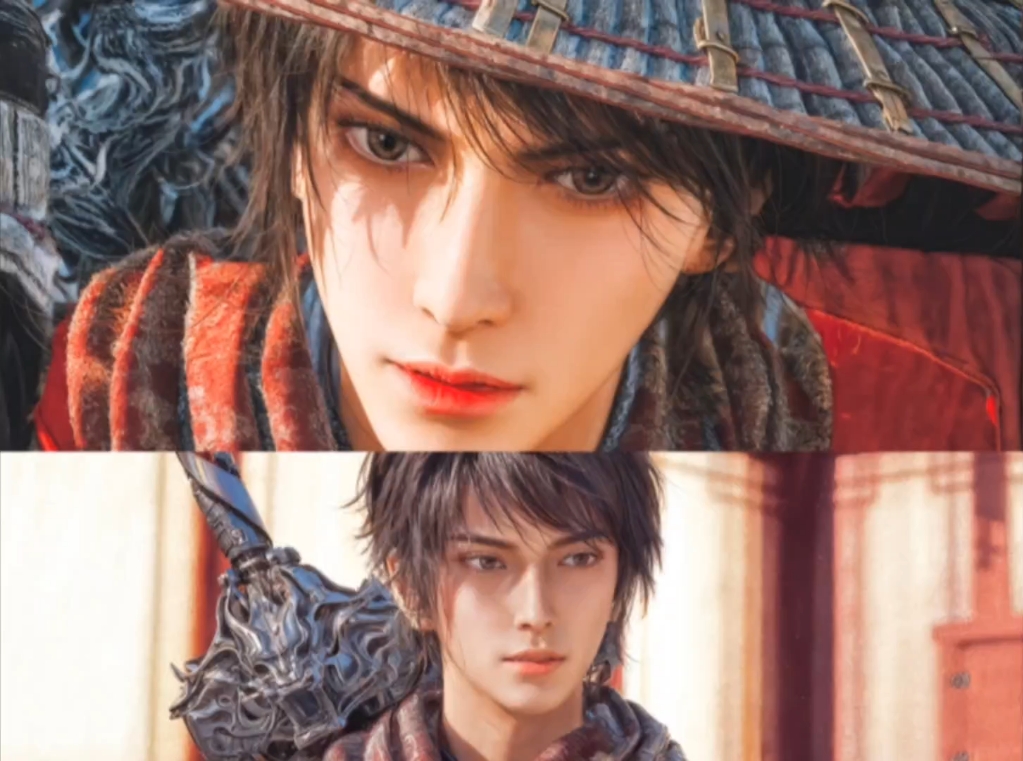 据说在画江湖中:比他强的没他帅,比他帅的没他强.