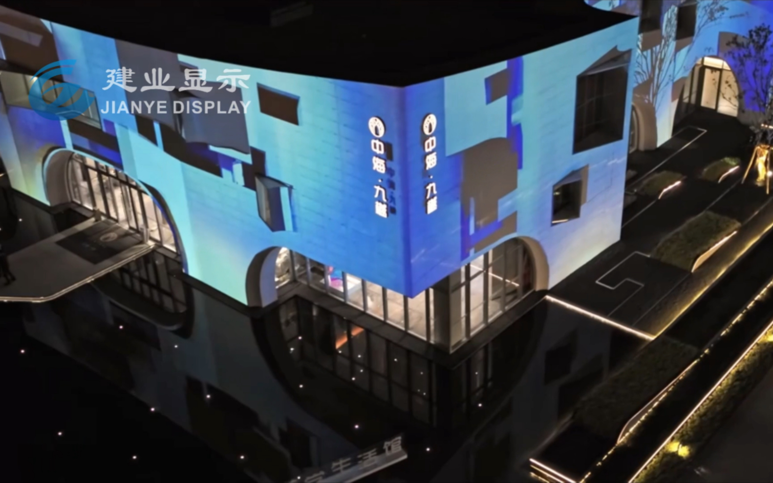 外墙投影应用,应用激光投影技术为户外亮化赋能.