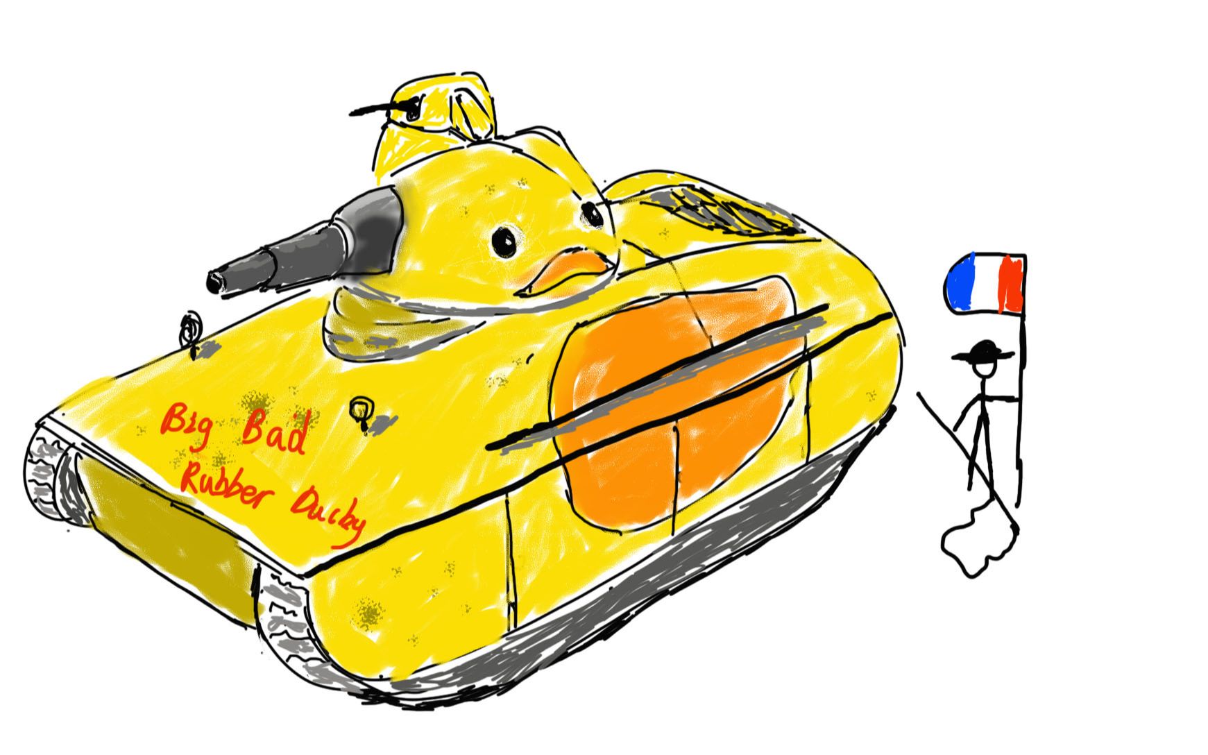 【法系萌鸭】amx-40骑兵坦克