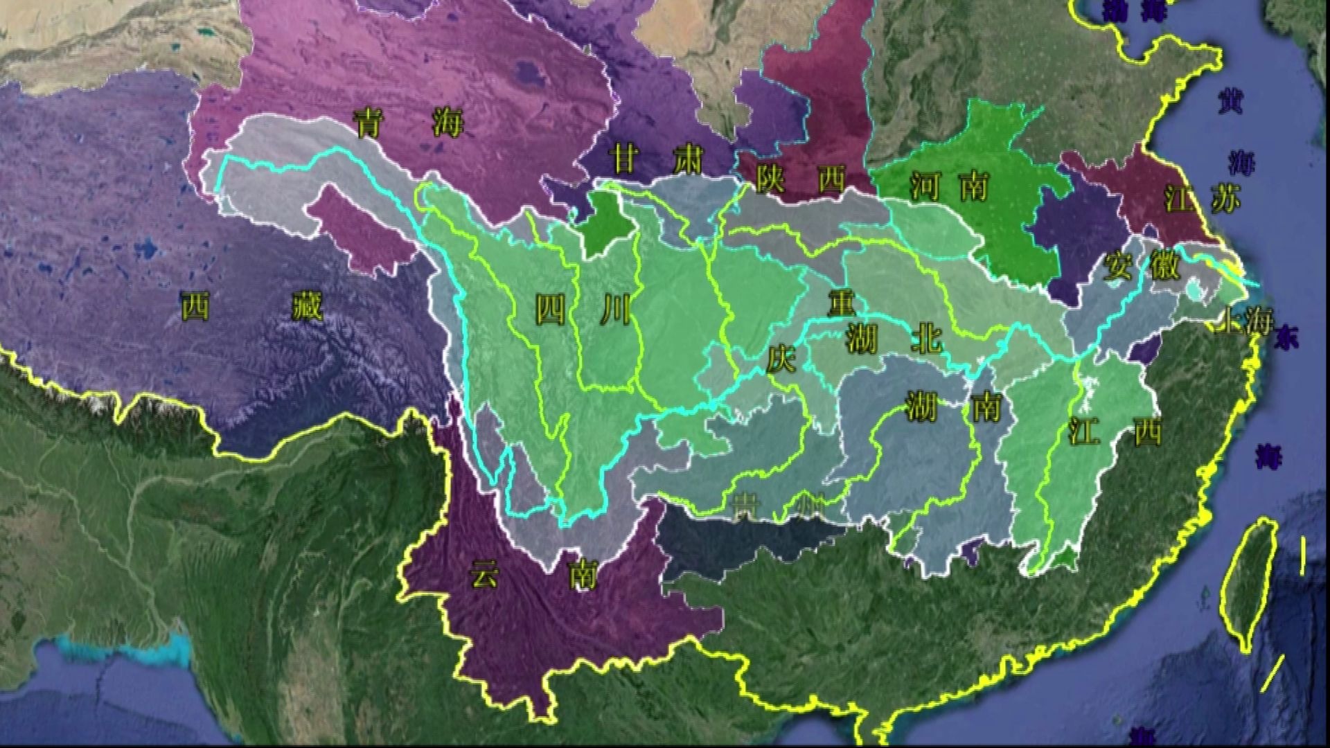 长江流域面积占我国陆地面积的1/5,涉及哪18个省级行政区呢_哔哩哔哩