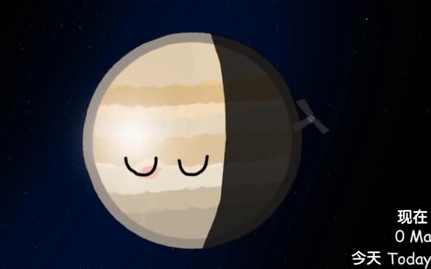 [图][熟肉中字]木星的历史和未来-行星球Planetball