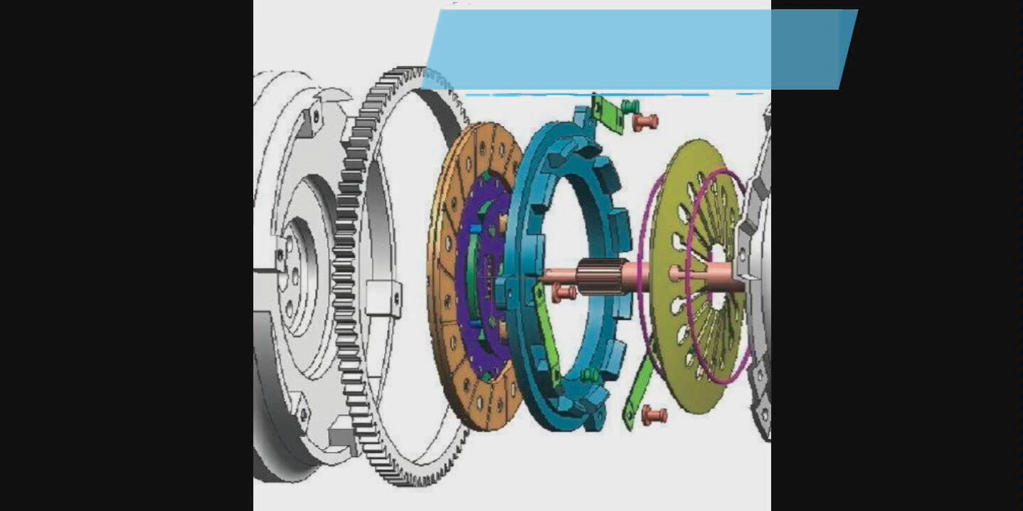 [图]膜片式汽车离合器，每天多点奇怪的知识