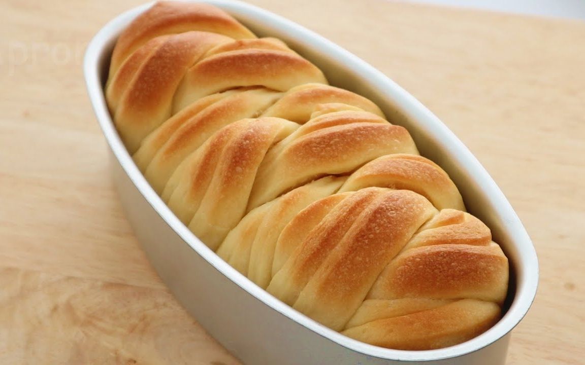 非常美味的酥油吐司面包-面包系列制作