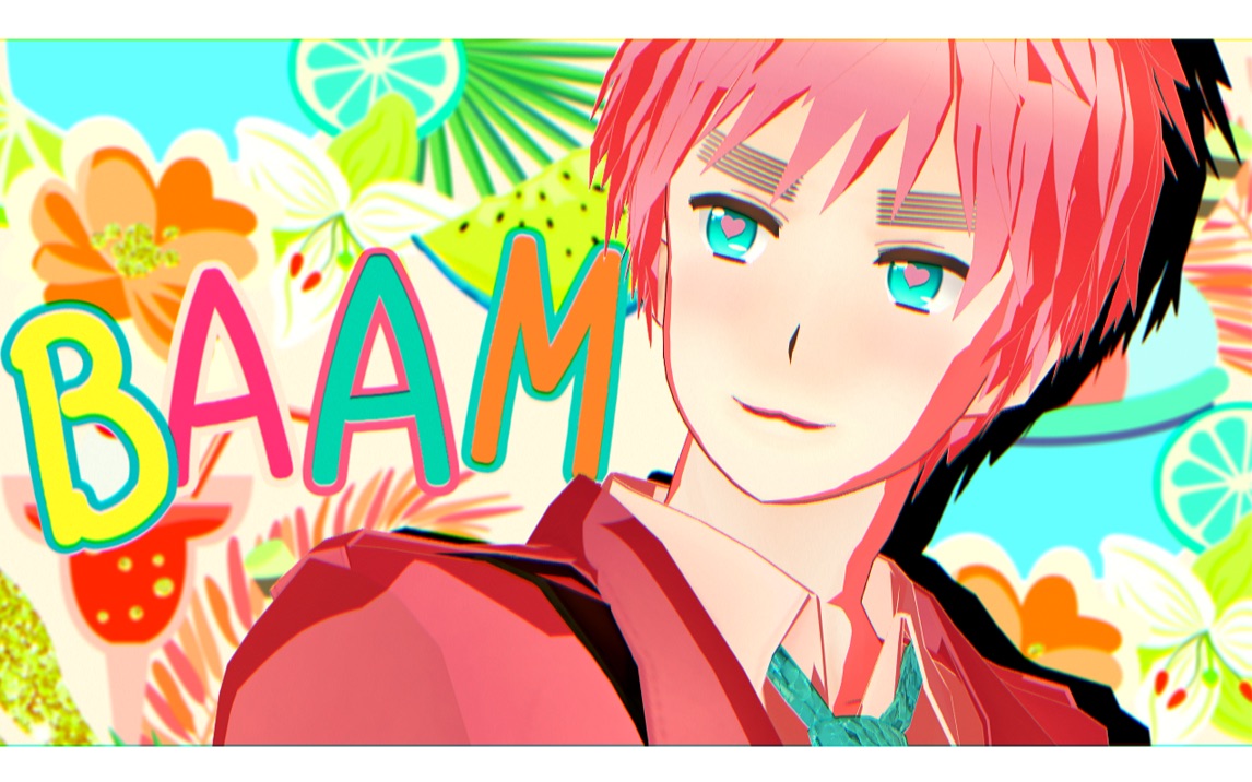 【aph/mmd】baam【双英】