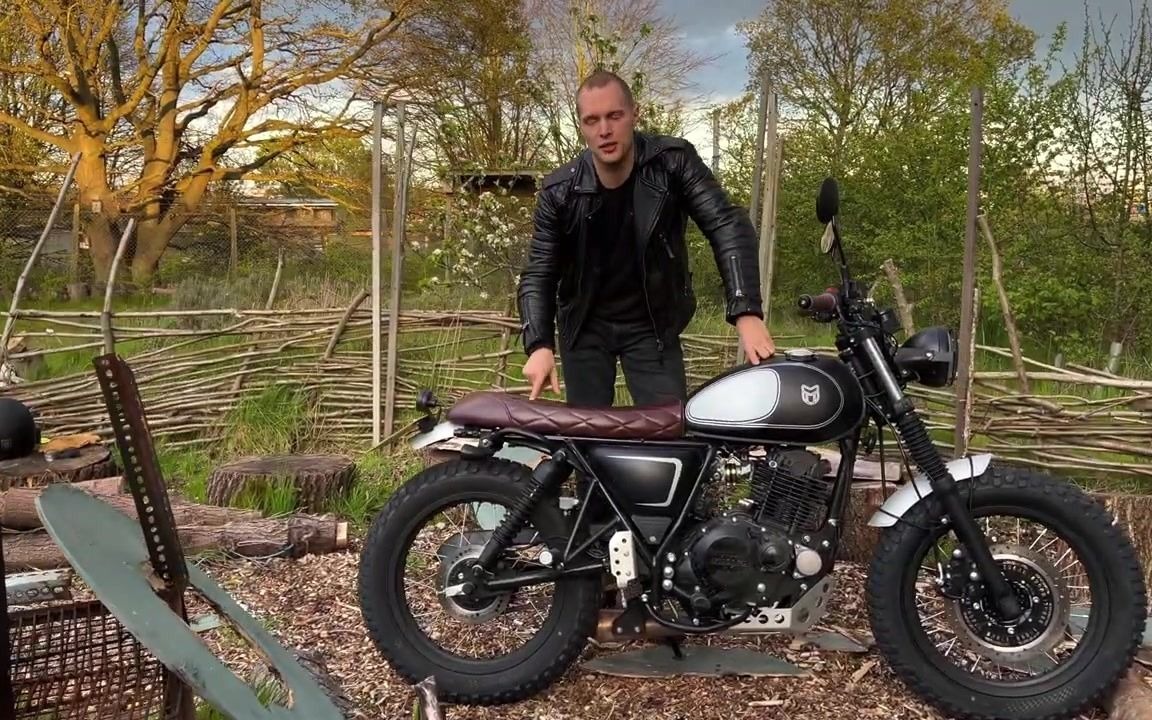 mutt轻骑大脚摩托车最酷的小排量日常打开方式骑行展示国外鄂螺丝吧